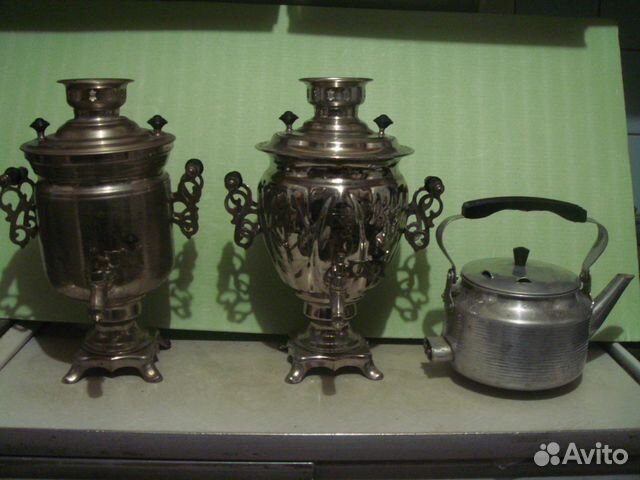 Самовар.Чайник. Мясорубка.Форма для выпечки