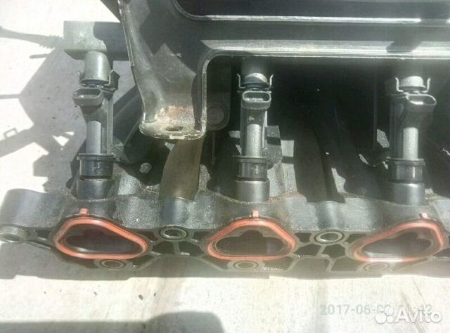 Топливная рампа с форсунками шевроле Авео