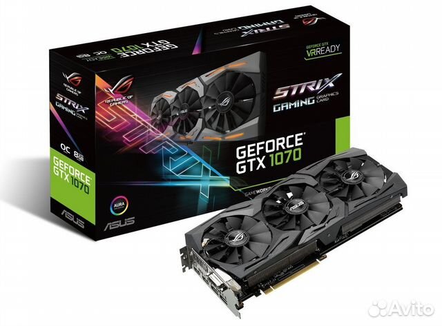 Asus ROG Strix GTX1070, Asus ROG Strix RX580