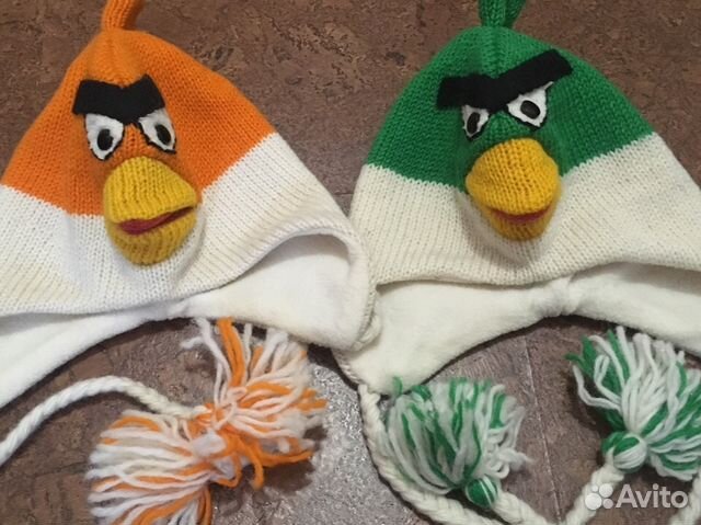 Шапочки Angry birds Шапочки Angry birds