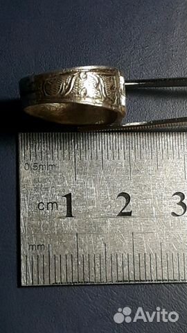 Серебряное кольцо