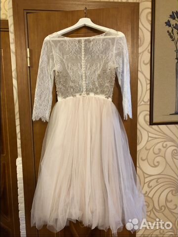 Свадебное вечернее платье миди Piondress