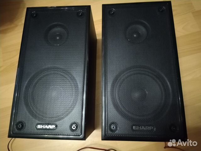 Стерео колонки Sharp от hi-fi системы