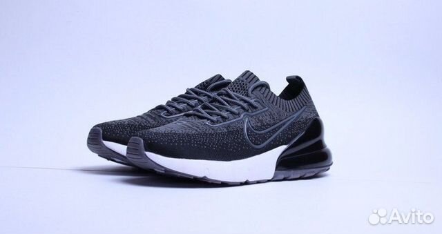 Кроссовки Nike air max 270 flyknit серые Кроссовки Nike air max 270 flyknit серые