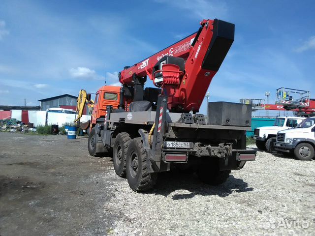 Аренда автовышки вездеход 28 метров