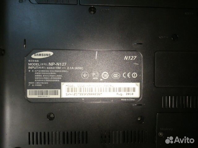 Нетбук SAMSUNG NP-N127 Нетбук SAMSUNG NP-N127