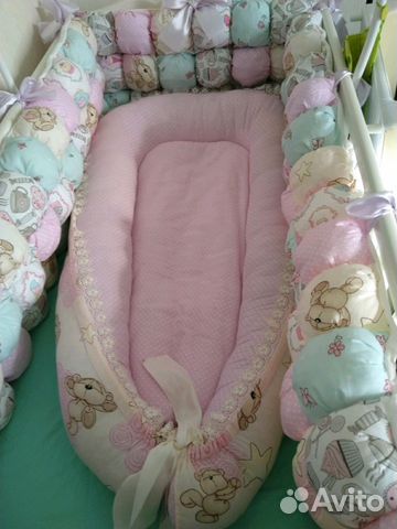 Бортики для кроватки + Кокон+одеяло Бортики для кроватки + Кокон+одеяло