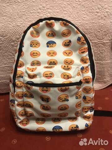 Рюкзак с emoji