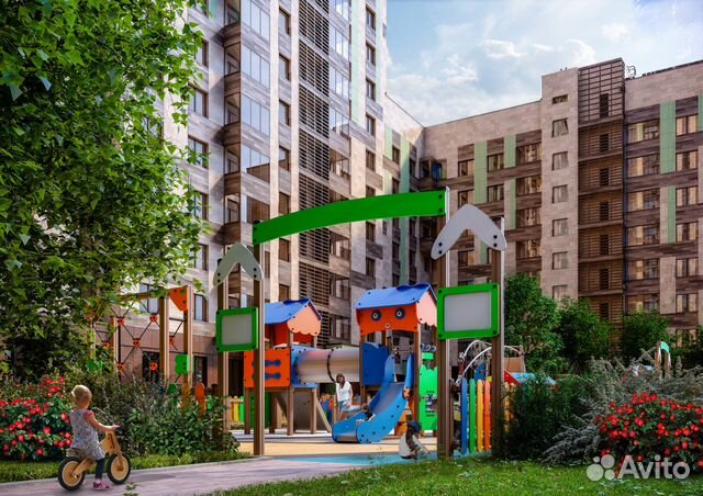 3-к квартира, 71.5 м², 9/22 эт.