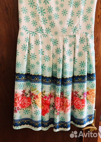 Платье летнее, размер 42-44 Платье летнее, размер 42-44