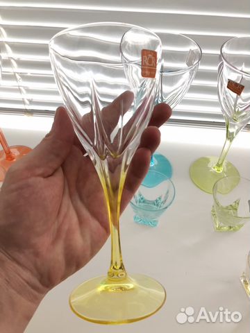 Бокалы фужеры Италия новые