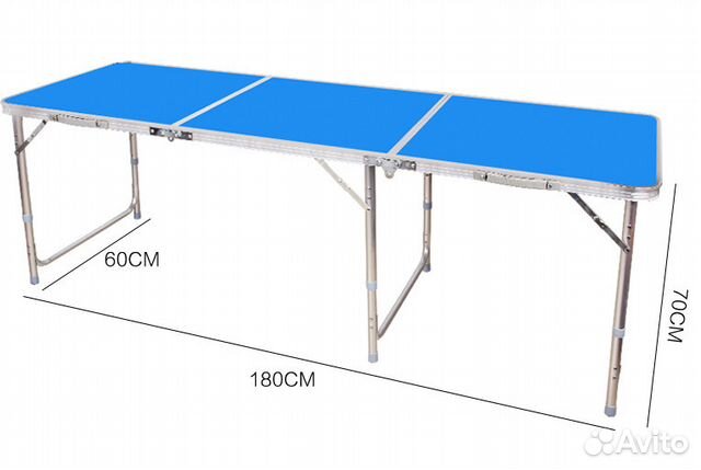 Стол раскладной туристический 180