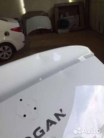 Крышка багажника Рено Логан 2 2015 г.в