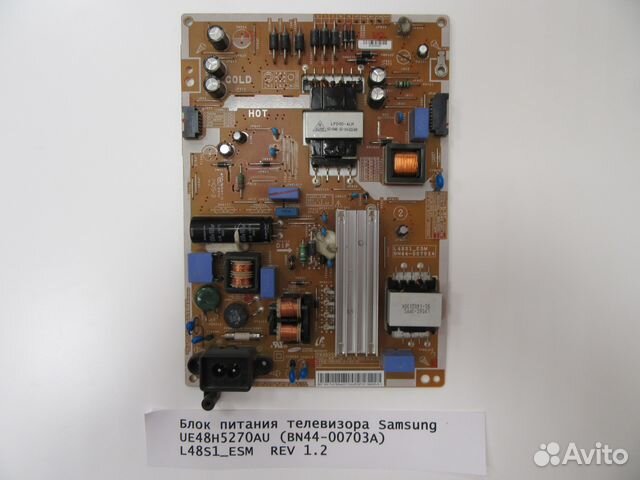 Блок питания телевизора SAMSUNG UE48H5270AU (BN44
