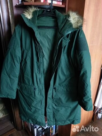 Пуховик военный аляска Пуховик военный аляска