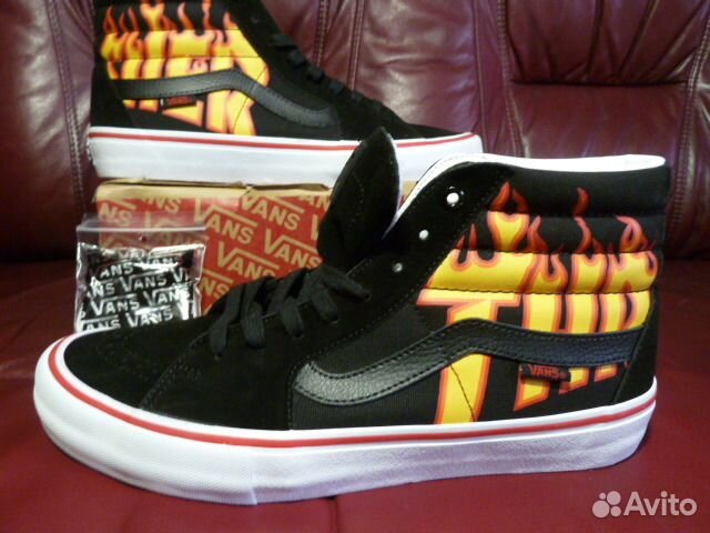 vans sk8 hi pro thrasher