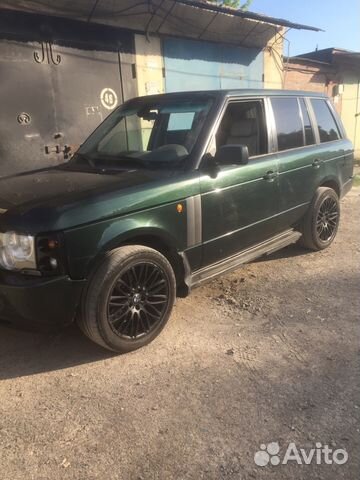 Land Rover Range Rover 4.4 AT, 2003, битый, 240 000 км