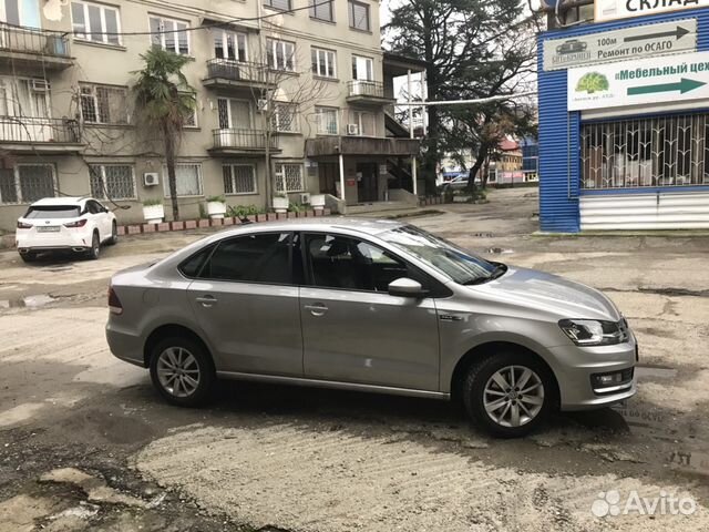 Volkswagen Polo 1.6 AT, 2018, 35 000 км