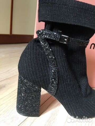 Ботильоны Miu miu