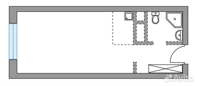 Студия, 26.2 м², 19/24 эт.