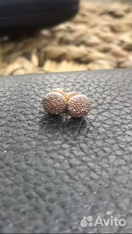 Золотые серьги