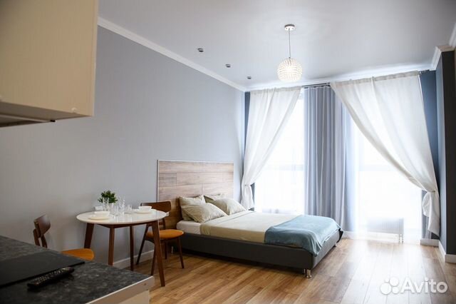 

Квартира-студия в апарт-отеле, 30 м², 1 кровать