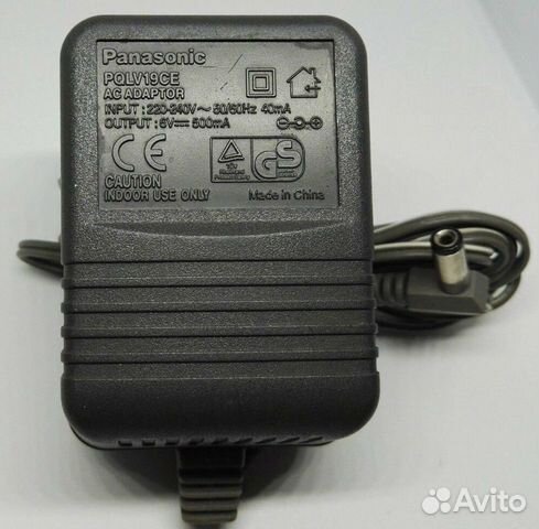 Купить Ac Adaptor К Телефону Панасоник Pnlv226ce