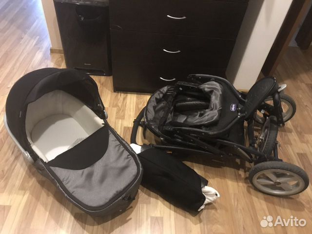 Коляска chicco S3 Black Коляска chicco S3 Black