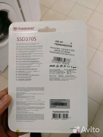 SSD Transcend 370s 256gb