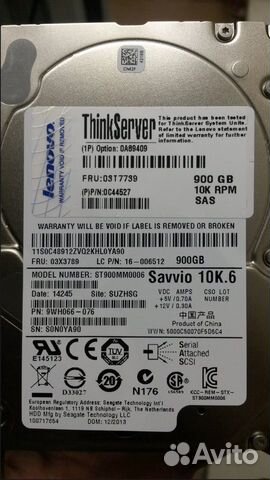 Новые диски Lenovo 03T7739 Новые диски Lenovo 03T7739