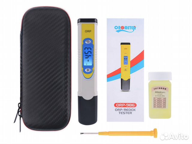 Овп метр ORP измерение потенциала воды + калибровк
