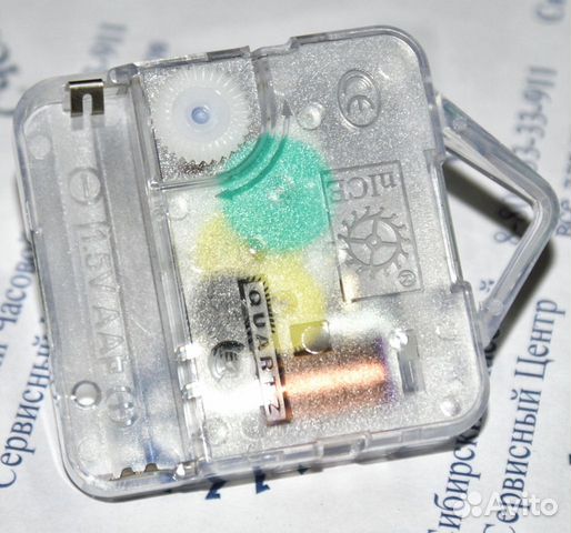 Кварцевый часовой механизм 18 мм от 100 штук