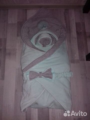 Комбинезон с конвертом зимний на выписку из роддом