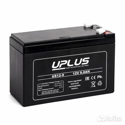 Аккумулятор для электромобиля Uplus US 12В 9 Ач Аккумулятор для электромобиля Uplus US 12В 9 Ач