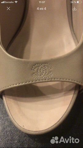 Туфли chanel оригинал р 38С(на 37,5 рус) Туфли chanel оригинал р 38С(на 37,5 рус)