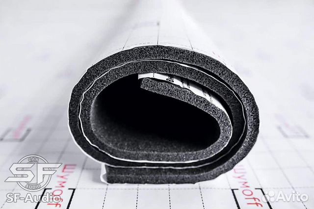 Шумопоглощение Шумофф Герметон 7 Лист 750 x 1000 м