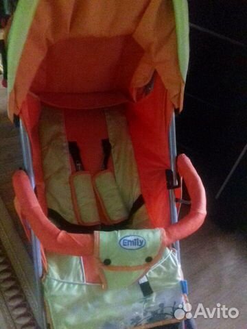 Коляска трость и детский стульчик для кормления N1