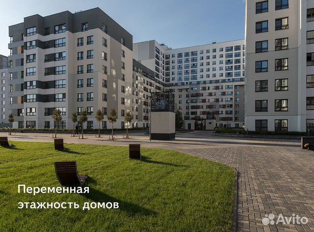 3-к квартира, 102.8 м², 2/10 эт.