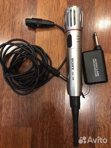 Микрофон Sony wm-398 Микрофон Sony wm-398