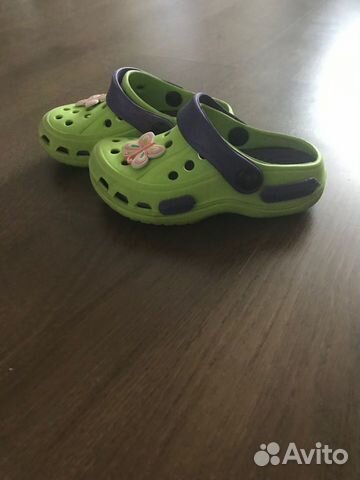 Тапочки детские пляжные типа crocs Тапочки детские пляжные типа crocs