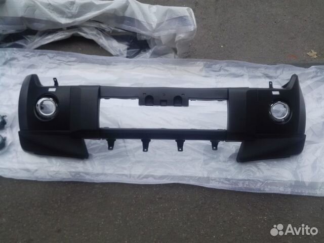 Mitsubishi pajero 4 2010 бампер передний