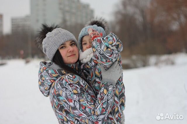 Куртка и комбинезон family look Куртка и комбинезон family look