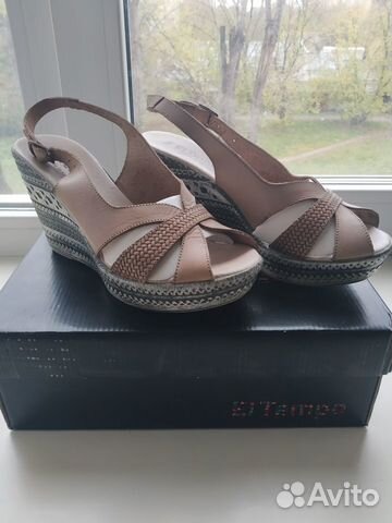 Босоножки Сабо Обувь летняя на танкетке Испания