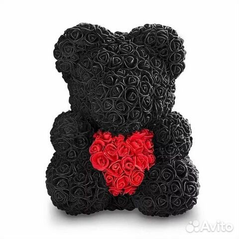 Мишка из роз 25см Мишка из роз 25см