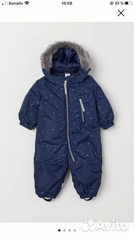 Утеплённый комбинезон H&M 92 р-р Утеплённый комбинезон H&M 92 р-р