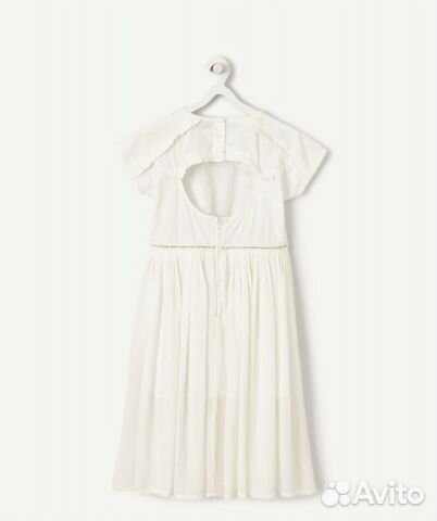 Белое платье с вышивкой. Франция, Tape a Loeil Белое платье с вышивкой. Франция, Tape a Loeil