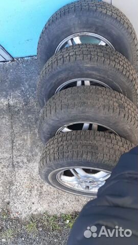Оригинальные диски и зимняя резина honda CRV