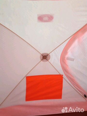Палатка зимния куб 2 3-ех слойная новая