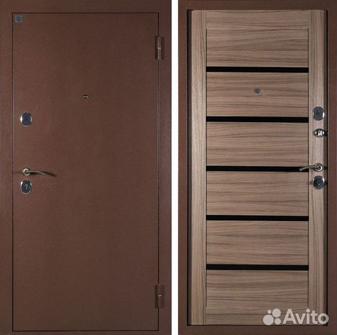 Входная металлическая дверь на квартиру