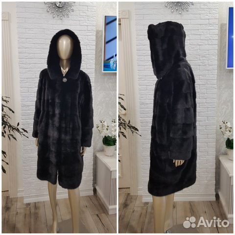 Норковая шуба поперечка 46/48 Норковая шуба поперечка 46/48